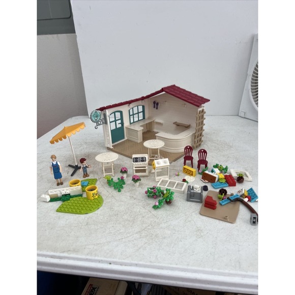 Schleich Horse Club Play Set Reiter-Cafe Girls Toys Used